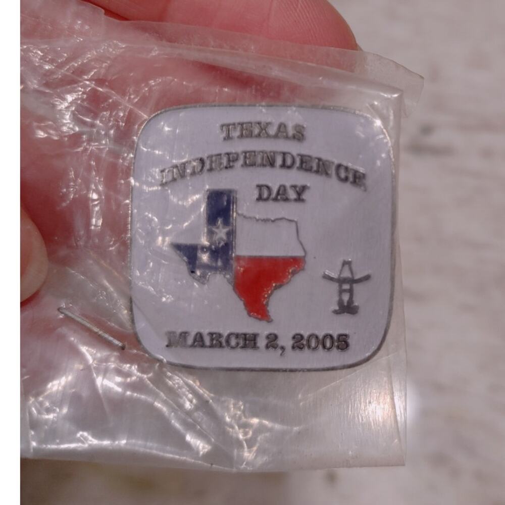 Houston Livestock Show & Rodeo Pin Texas Independence Day 2005 New Collectible
